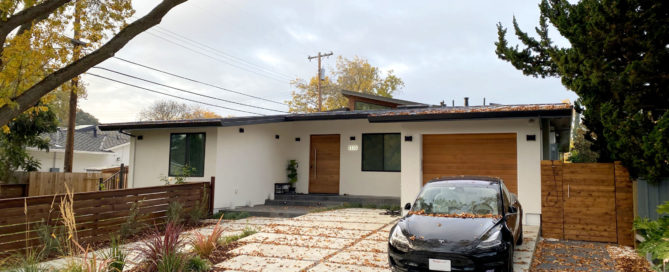Front of Palo Alto home.