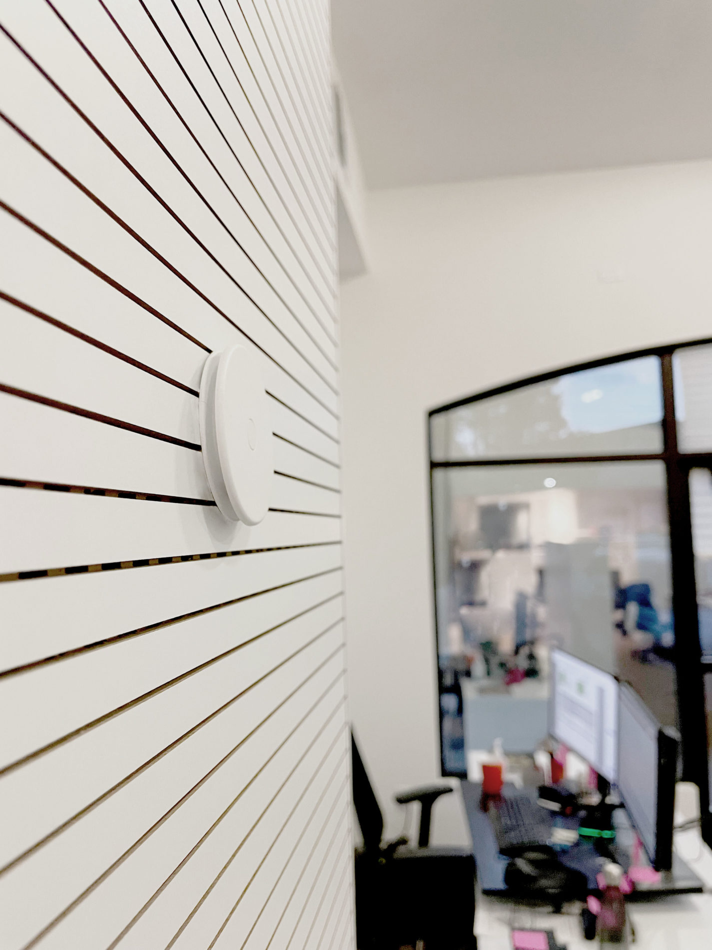 mSense sensor installed in our Soquel office.