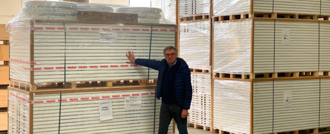 Ray Magic® Radiant Ceiling Panels Production Update with Roberto Messana