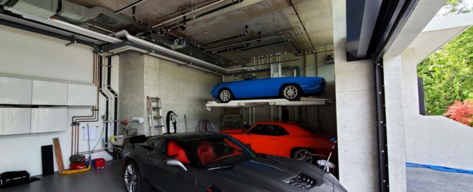 Amazing garage for the Jaga fan coils project.