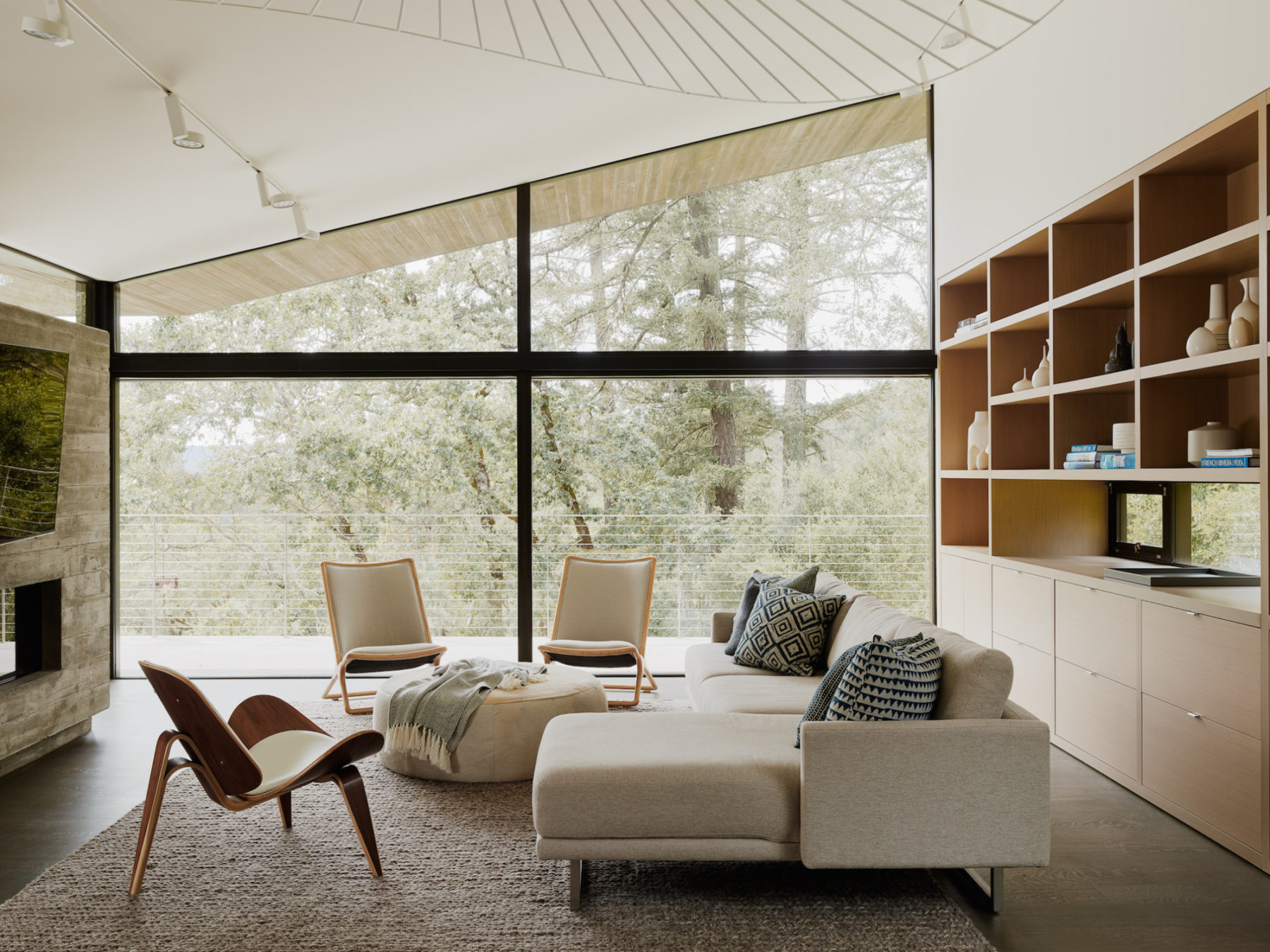 Calabazas Creek Messana Radiant ceiling for heating and cooling Messana Controls Air to Water Heat pump Messana HRV with dehumidification